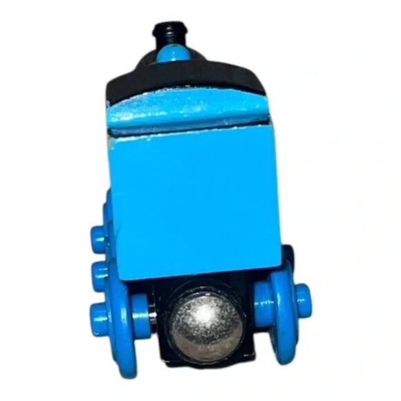 Thomas the Train Tank Engine Wooden Railway Friend Blue 60th Anniversary Edition - Picture 7 of 7